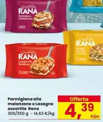 Rana - Parmigiana Alla Melanzane O Lasagne Assortite