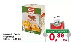 S budget - Panna Da Cucina S budget - Panna Da Cucina