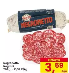 Negroni - Negronetto