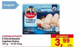 Findus - 5 Fiori Di Nasello Capitan