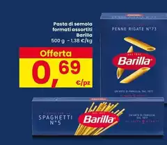 Barilla - Pasta Di Semola Formati Assortiti