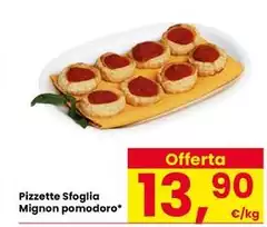 Pizzette Sfoglia Mignon Pomodoro Pizzette Sfoglia Mignon Pomodoro