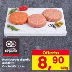 Hamburger Di Pollo Assortiti