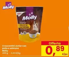 Molly - Croccantini Junior Con Pollo E Salmone