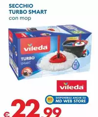 Vileda - Secchio Turbo Smart