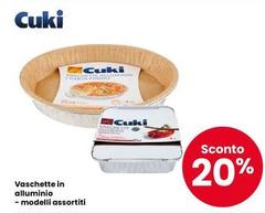 Cuki - Vaschette In Alluminio