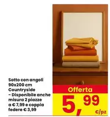 Misura - Sotto Con Angoli Contryside