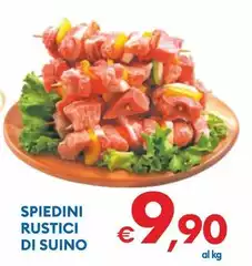 Spiedini Rustici Di Suino Spiedini Rustici Di Suino