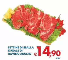 Fettine Di Spalla E Reale Di Bovino Adulto Fettine Di Spalla E Reale Di Bovino Adulto