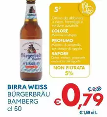 Burgerbrau Bamberg - Birra Weiss