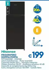 Hisense - Frigorifero Doppia Porta