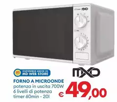 Mxd - Forno A Microonde Mxd - Forno A Microonde