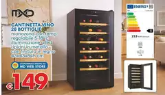 Mxd - Cantinetta Vino 28 Bottiglie Mxd - Cantinetta Vino 28 Bottiglie