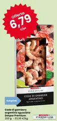 Despar - Code Di Gambero Argentino Aguaccioto Premium