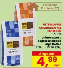 Espresso - Caffè Chiaro Extra O  Classic