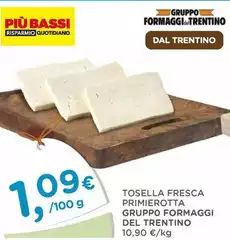 Gruppo Formaggi Del Trentino - Tosella Fresca Primierotta