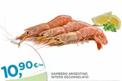 Gambero Argentino Intero Decongelato