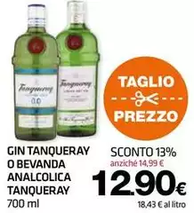 Tanqueray - Gin O Bevanda Analcolica Tanqueray - Gin O Bevanda Analcolica