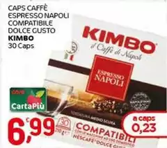 Kimbo - Caps Caffè Espresso Napoli Compatibile Dolce Gusto