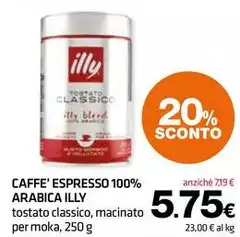 Illy - Caffe' Espresso 100% Arabica