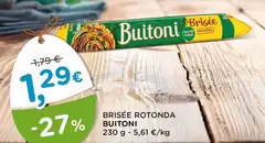 Buitoni - Brisee Rotonda Buitoni - Brisee Rotonda
