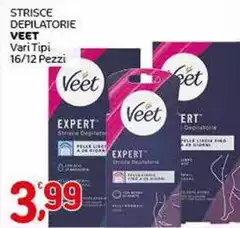 Veet - Strisce Depilatorie