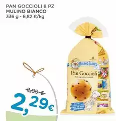 Mulino Bianco - Pan Goccioli 8 Pz