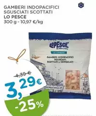 Lopesce - Gamberi Indopacifici Sgusciati Scottati