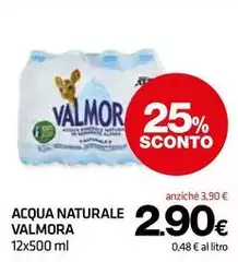 Valmora - Acqua Naturale Valmora - Acqua Naturale