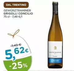 Concilio - Gewürztraminer Grigolli Concilio - Gewürztraminer Grigolli