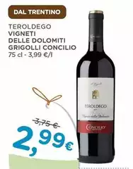 Concilio - Teroldego Vigneti Delle Dolomiti Grigolli