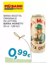 Moretti - Birra Ricetta Originale In Lattina