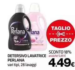 Perlana - Detersivo Lavatrice