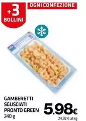 Pronto - Gamberetti Sgusciati  Green