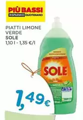 Sole - Piatti Limone Verde Sole - Piatti Limone Verde