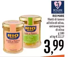 Rio Mare - Filetti Di Tonno All'Olio Di Oliva, Extravergine Di Oliva