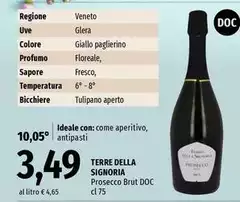 Terre Della Signoria - Prosecco Brut DOC
