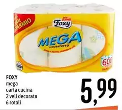 Foxy - Mega Carta Cucina
