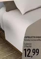 Copriletto Imbo Bicolor In Microfibi