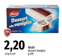 Selex - Dessert Vaniglia