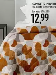 Copriletto Imbotti Stampato In Microfibra