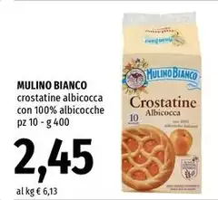 Mulino Bianco - Crostatine Albicocca Con 100% Albicocche