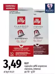 Illy - Capsule Caffè Espresso Classico