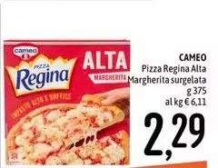 Cameo - Pizza Regina Alta Margherita Surgelata