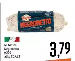 Negroni - Negronetto