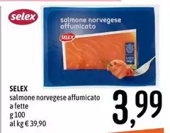 Selex - Salmone Norvegese Affumicato A Fette