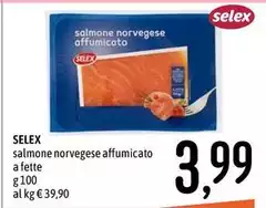 Selex - Salmone Norvegese Affumicato A Fette