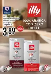 Illy - Capsule Caffè Espresso Classico, Intenso