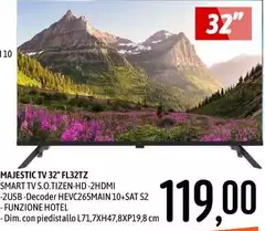 Majestic -  Tv 32" Fl32tz