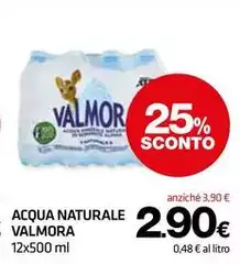 Valmora - Acqua Naturale